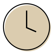 Seguros de termino reloj icon